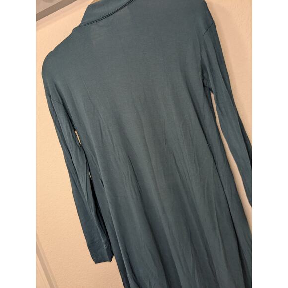 SKIMS Women's Size XXS Sleep Knit Open Front Robe Cardigan Green - Picture 6 of 6